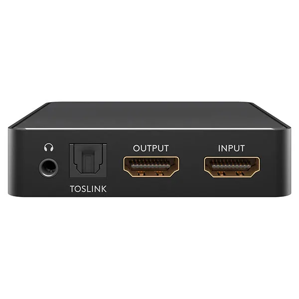 4K HDMI Audio Extractor with Optical Output and 3.5 mm Jack - Image 6