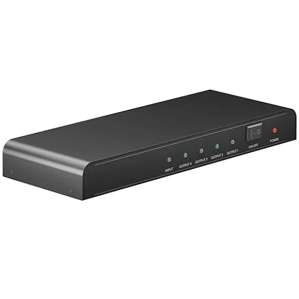 HDMI Splitter 1 Input 4 Outputs โ 4K @ 30 Hz - Image 1