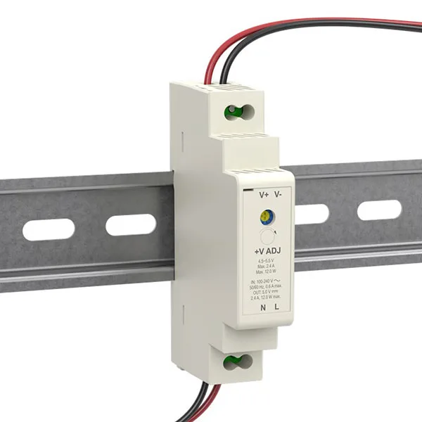 DIN Rail Mount Power Supply 5Vdc - 2.4A - Image 4