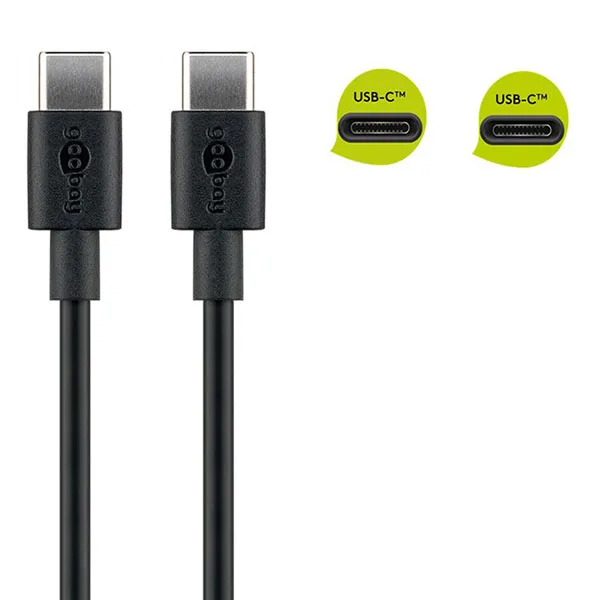 USB-C to USB-C Cable, 1 m, 60 W - Image 3
