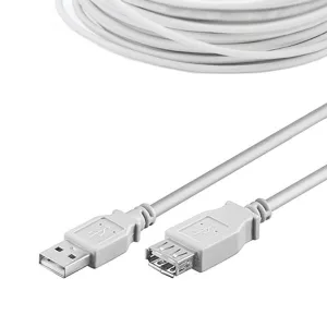 USB 2.0 Cable Male (A) - Female (A) - 1.8 metres