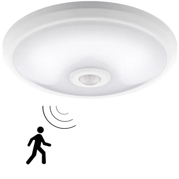 LED Ceiling Light with Motion Sensor - Warm White - Image 1