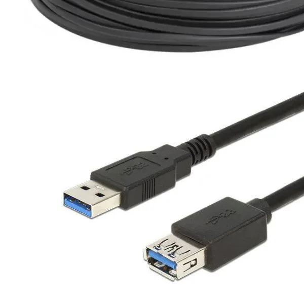 USB 3.0 male (A) โ female (A) cable - 5 metres - Image 1