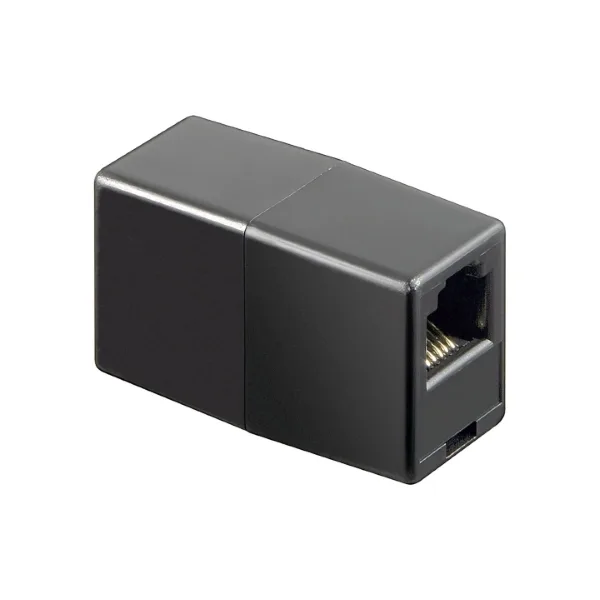Telephone Cable Adapter RJ12 6P6C Female/Female - Image 1