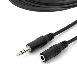 3.5 mm Stereo Jack Cable, Male/Female - 3 metres