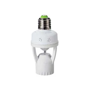 PIR Sensor with E27 Lamp Holder