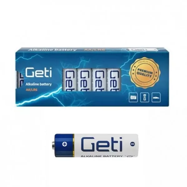 Geti AA 1.5V Alkaline Batteries โ Pack of 10 - Image 1
