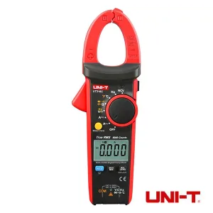 Clamp Meter with Digital Multimeter - 600 A - 6000 Counts