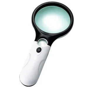 2.5x-45x magnifying lens with LED illuminator