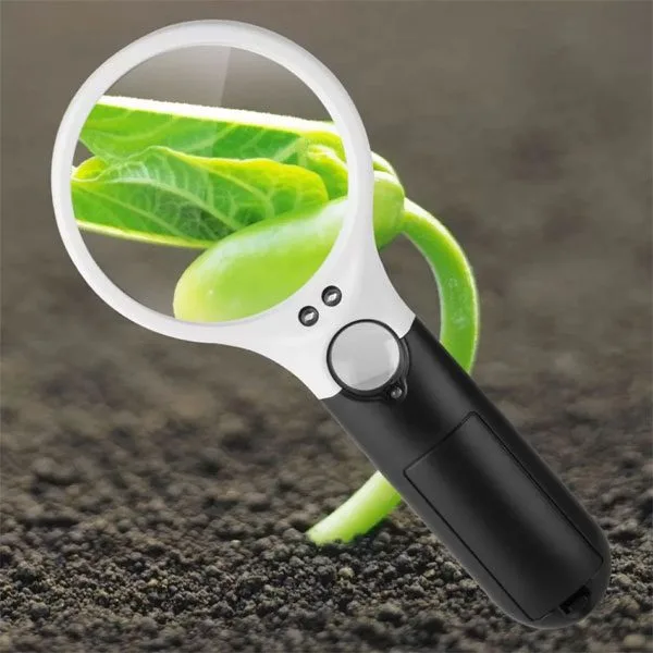 2.5x-45x magnifying lens with LED illuminator - Image 3