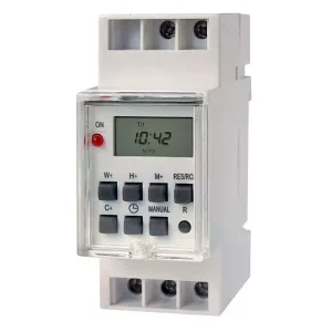 Programmable Digital Timer for DIN Rail