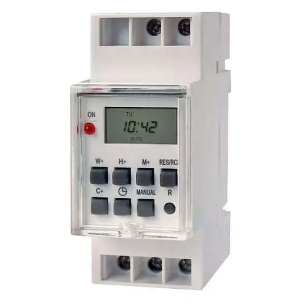 Programmable Digital Timer for DIN Rail - Image 1