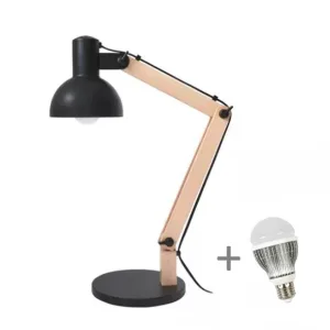 Desk lamp with articulated arm