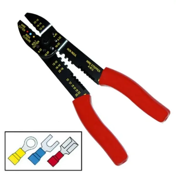 Crimping Tool for Faston Terminals and Cable Lugs - Image 1