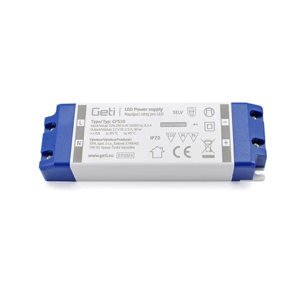 LED power supply 12V - 30W - 2.5A - Image 4
