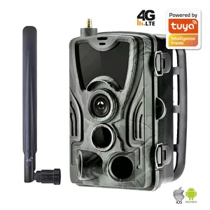 8MPX 4G/LTE Trail Camera with PIR and IR LEDs - TUYA Compatible