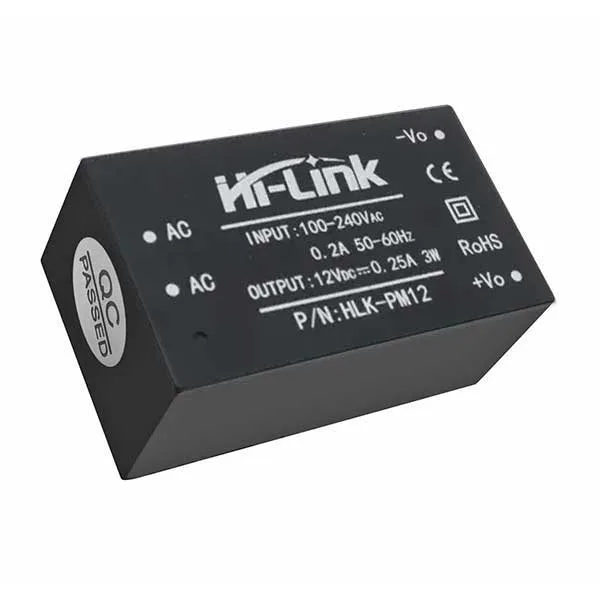 220 VAC to 12 VDC power supply module - 3 W - Image 1