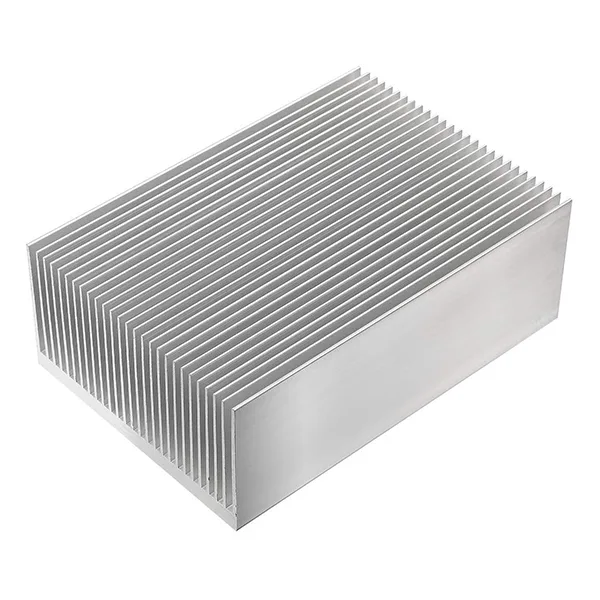 Finned aluminium heatsink - 100x69x36mm - Image 1