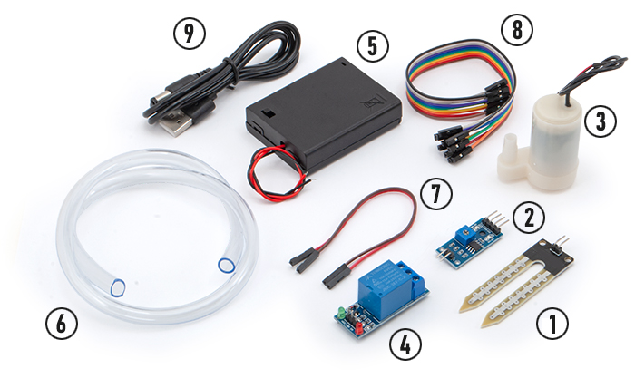Indoor plant irrigation system - packaging