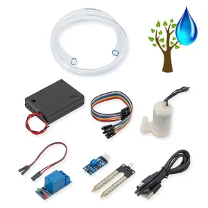Automatic Watering System for Indoor Plants with Moisture Sensor