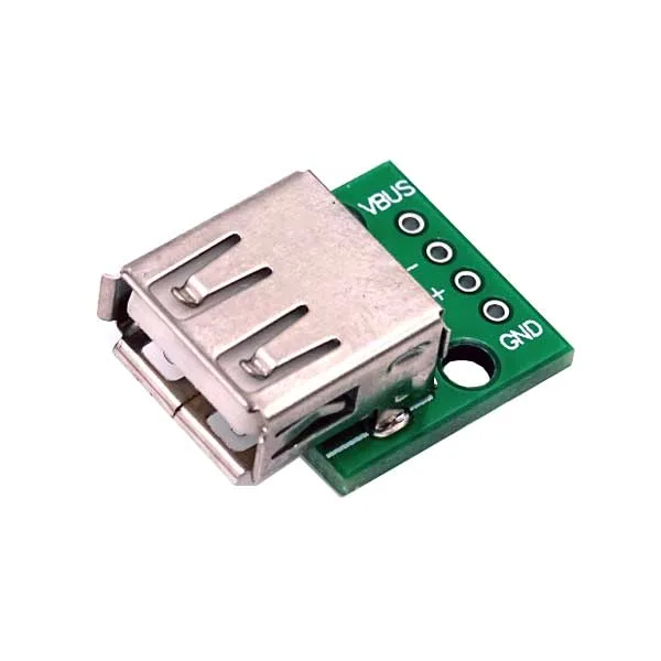 Breakout Board with Female USB Connector - Image 1
