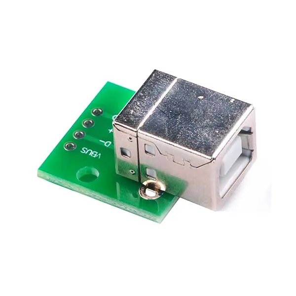 USB Type B Female Connector Breakout Board - Image 3