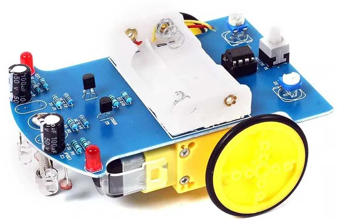 2-Wheel Mini Rover - Kit - Image 4