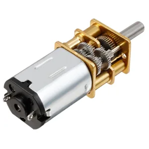 Metal micro gearmotor 12V - 60 rpm
