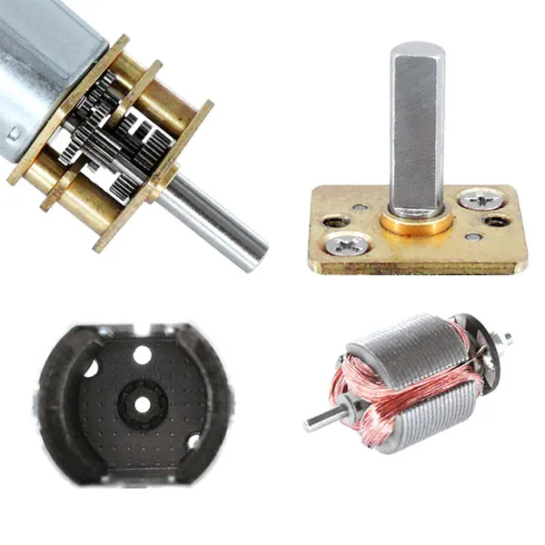 Metal Micro Gearmotor 6V - 50 rpm - Image 6