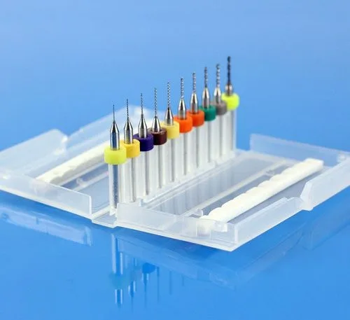 Set of 10 PCB Drill Bits - Image 1