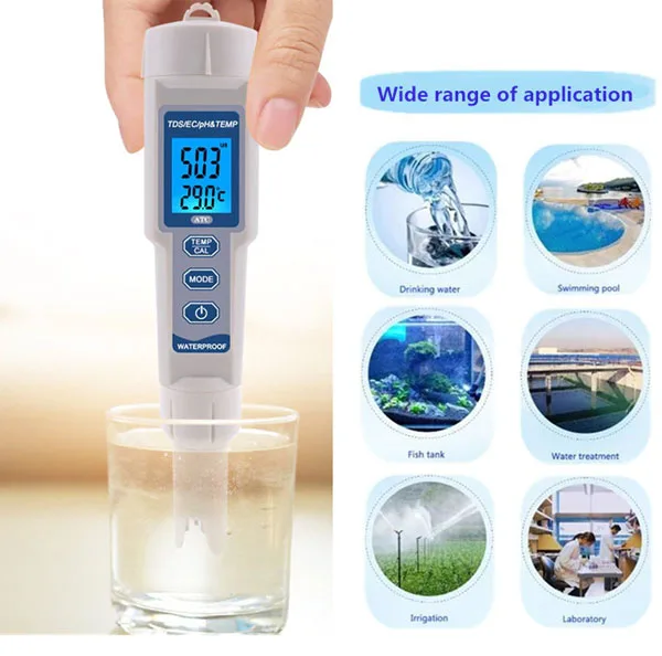 4-in-1 water quality tester - Image 3