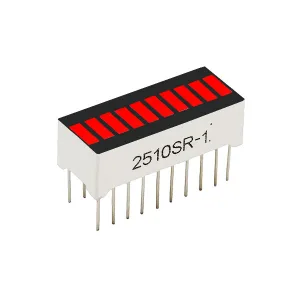10 Red LED Bar Graph