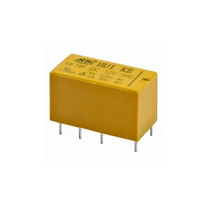 Miniature Double Pole Changeover Relay 12 Vdc -  2A
