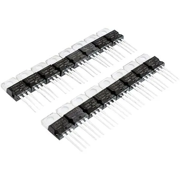 Set of 16 Voltage Regulators - 8 Values - Image 1