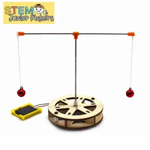 Solar educational kit with rotating movement