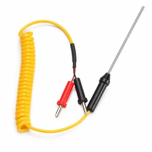Type "K" temperature probe, -50°C to +750°C