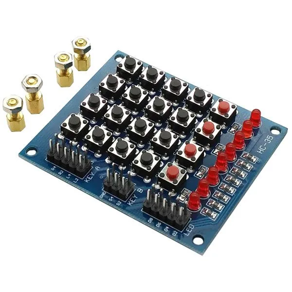 4x4 matrix keypad with 8 LEDs - Image 3