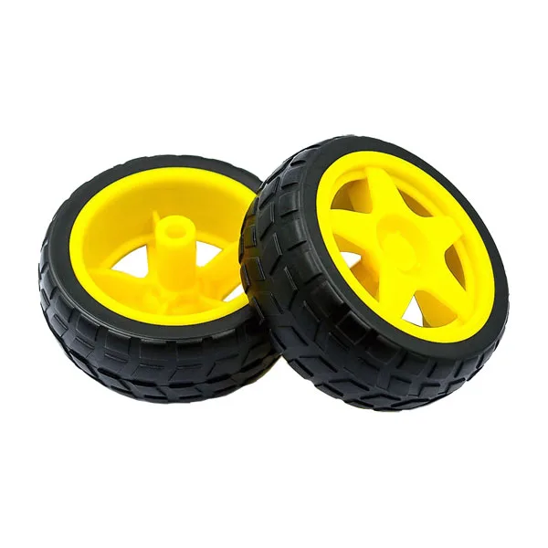 Wheel 68x25 mm for Plastic Gearmotor - Image 3