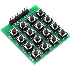 Mini 4x4 matrix keypad