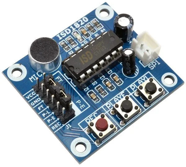 10-Second Voice Recorder/Player - ISD1820 - Image 3