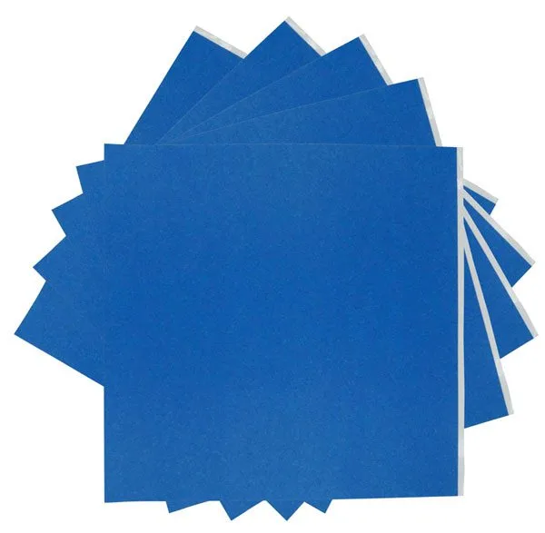 Pack of 5 Blue 3D Printing Sheets - 300x300 mm - Image 1