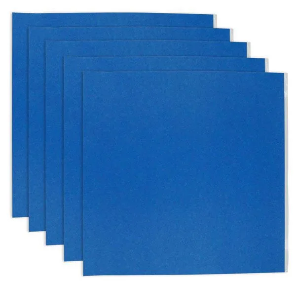 Pack of 5 Blue 3D Printing Sheets - 300x300 mm - Image 4