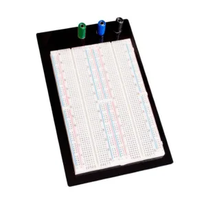 Breadboard 1660 tie points + metal base + binding posts