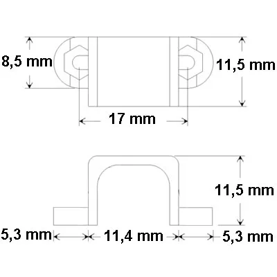 10 Mounting Brackets for Metal Micro Gearmotors - Image 5