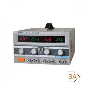 Linear Bench Power Supply, 2 x 0-30 V / 3 A plus Fixed 5 V / 3 A Output