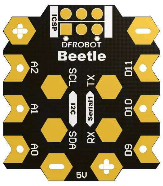 Beetle ATmega32U4 Board - assembled - Image 3