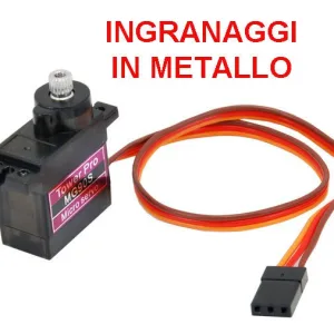 1.8kg/cm Mini Servo Motor, Metal Gears, 180°