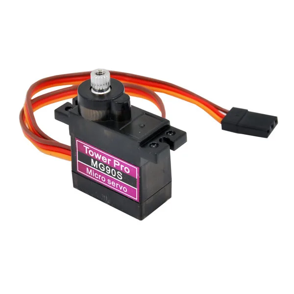 1.8kg/cm Mini Servo Motor, Metal Gears, 180° - Image 3
