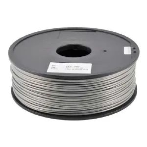Silver PLA for 3D printers - 1 kg - 1.75 mm
