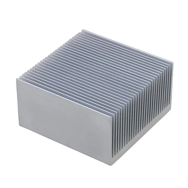Finned Aluminium Heatsink - 69x69x36mm - Image 1